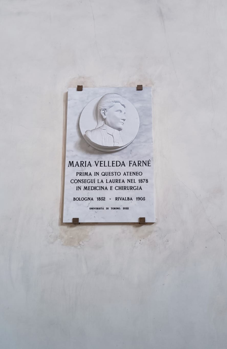 Maria Velleda Farnè s Portrait, University of Turin, Turin, Italy - 02